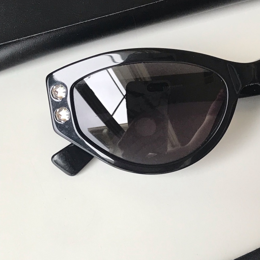Moschino Cat Eye Spike Sunglasses MOS109/S 0807/IR 55 - Picture 4 of 16